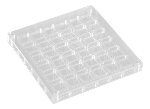 Caja De Almacenamiento Magnética De Acrílico 36 Rejillas