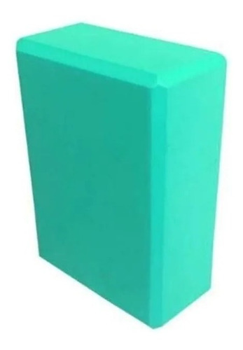Block De Yoga  Verde Limón 23 X 15 X 7 Cm ( 2 Pzas)