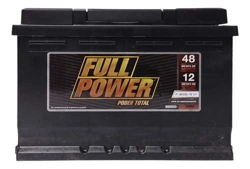 Acumulador Full Power 12v 730amp Bateria Modelo Fp-48/91-730