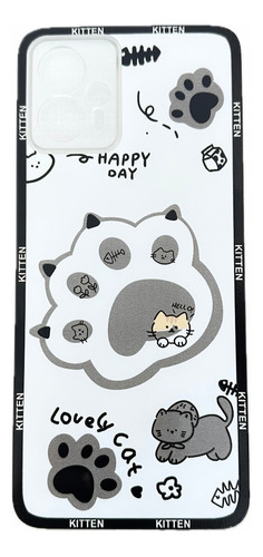 Funda Tpu Diseño Gatito Para Moto G13 G23