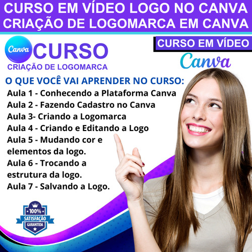 Curso Criação De Logo No Canva Em Videoaula.