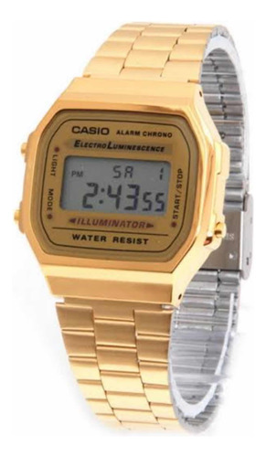 Reloj Casio A168wg-9vt Vintage Dorado