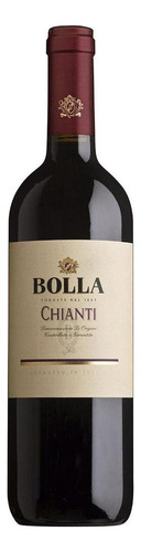 Caja De 12 Vino Tinto Bolla Chianti 750 Ml