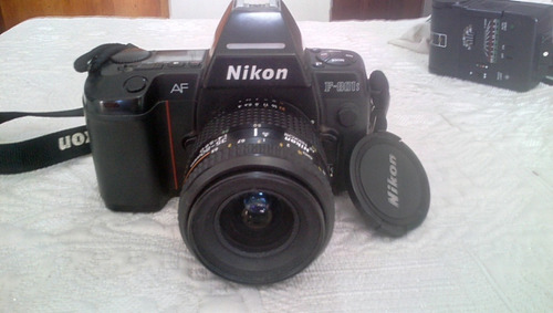 Camera Nikon F801s Lente 35-80mm Bolsa,flash,manual,filtros
