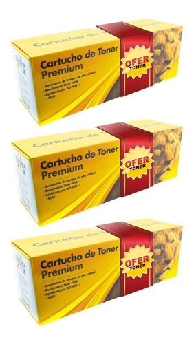 3 Pza Cartucho Generico 604h Compatible Con Mx511de