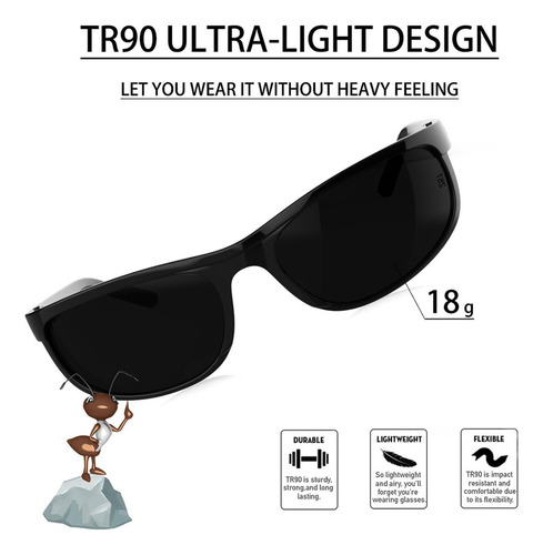 2025 Maxjuli Xl Z87 Super Oscuro Gafas De Sol For Hombres