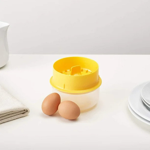 3x Separador Yemas 6 Huevos Claras Cocina Repostería Colador