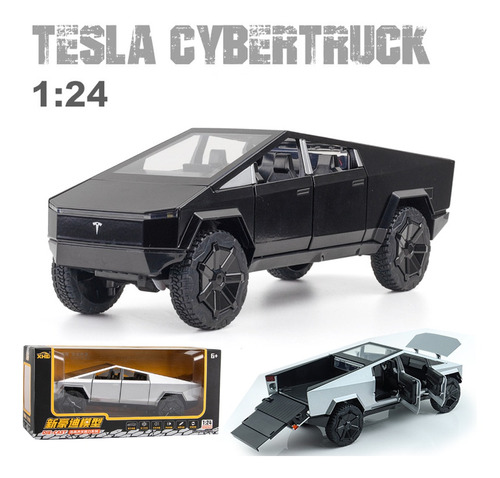 Tesla Cybertruck Camionetas Miniatura Metal Camión 1:24