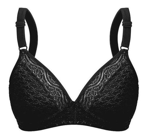 Imagem 1 de 4 de Sutiã Sem Bojo Com Renda Duloren Lingerie - Ref. 121249