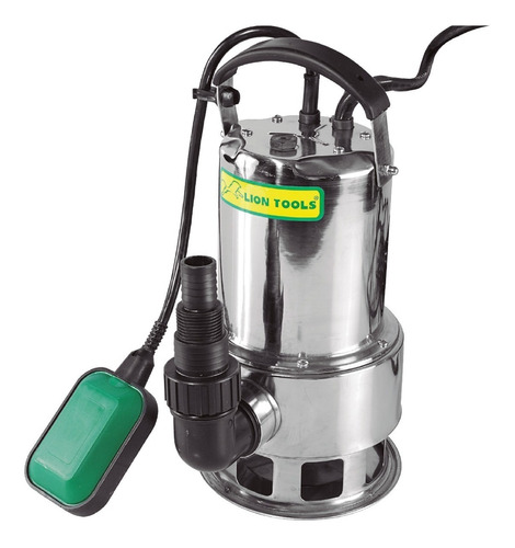 Bomba Sumergible Inox Agua Sucia Y Limpia 1 Hp Con Flotador