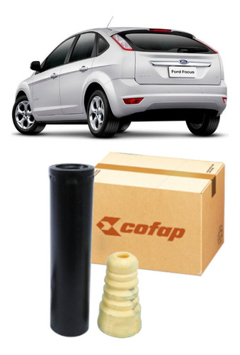 Kit Batente Coifa Traseiro Focus 2009 2010 2011 2012 2013