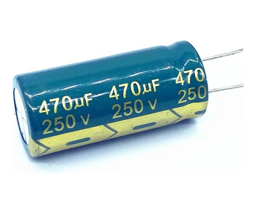 Condensador 470uf 250v Capacitor Pack 2 Unidades