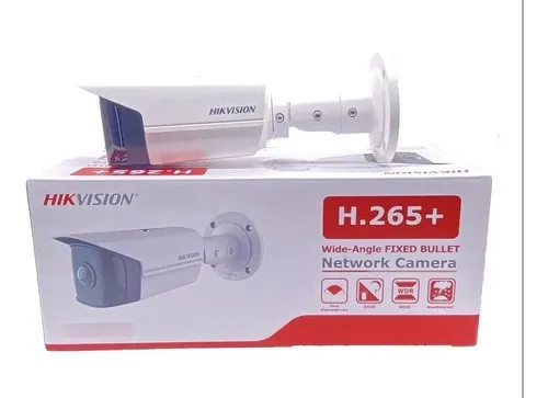 Cámara Hikvision Ip Gran Angular 180º - Electrocom - Color Blanco