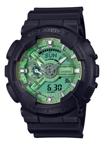 Reloj G-shock Ga-110cd-1a3 Resina Hombre Negro