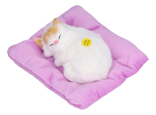 Simulación De Juguete De Gatito Durmiendo Con Gatos Falsos
