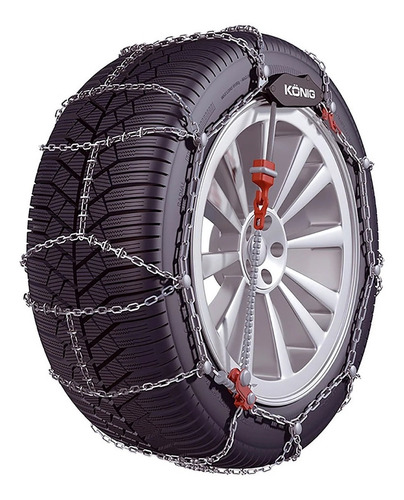 Imagen 2 de 9 de Cadenas Para Nieve König Cl-10 103 Auto Tensante / Musicarro