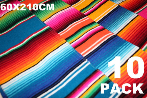 Camino De Mesa Sarape De Saltillo 60 Cms X 2.10 Mt (10 Pack)