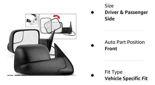 Acanii - Para Toyota Tacoma Pickup Truck 2005-2015 Telescópi