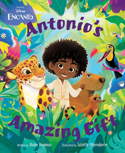 Disney Encanto Antonio's Amazing Gift, de Disney Books. Editorial Disney Editions, tapa dura en inglés, 2021