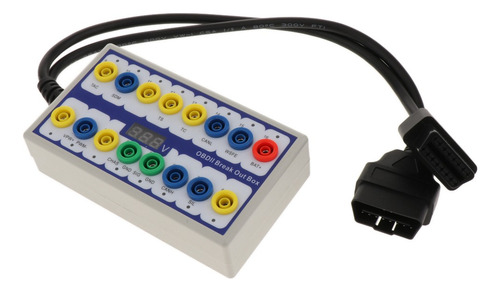 Enlace Del Conector Obd Diagnosticado Del Comprobador De Caj