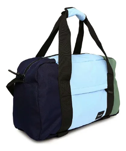 Bolso Reebok Graph Grip Deportivo Unisex Mediano Para Gym Color Azul Celeste Liso