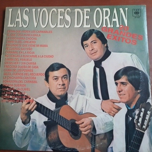 Las Voces De Oran. Último Lp Editado 1988.