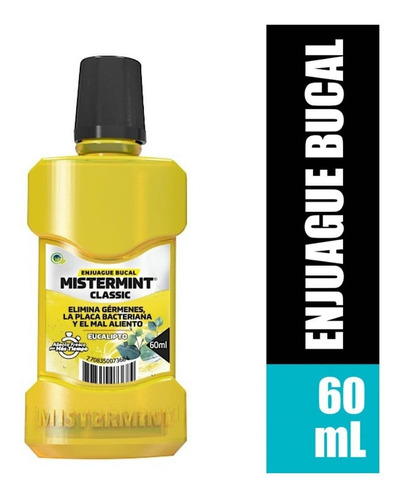 Enjuague Bucal Mistermint 60ml - mL a $78