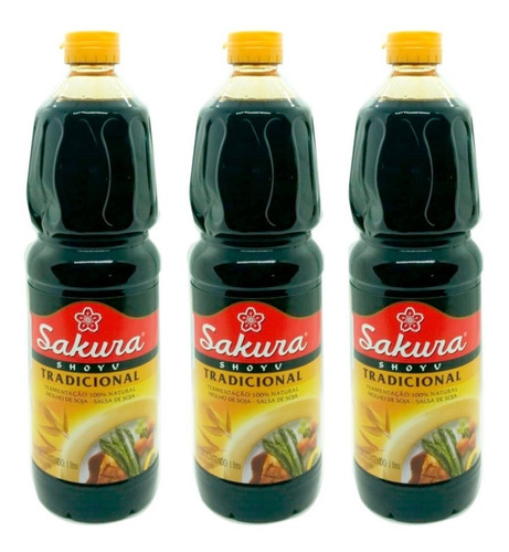 Pack 5u Salsa De Soja Sakura Tradicional - Sin Tacc