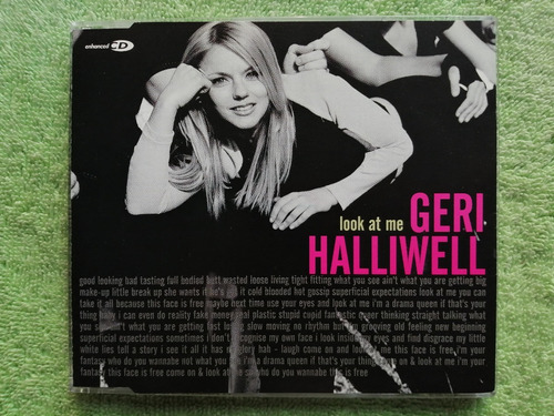 Eam Cd Maxi Single Geri Halliwell Look At Me 1999 Spice Girl