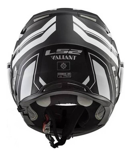 Imagen 5 de 5 de LS2 Valiant FF399 - White/Black - Lumen - M
