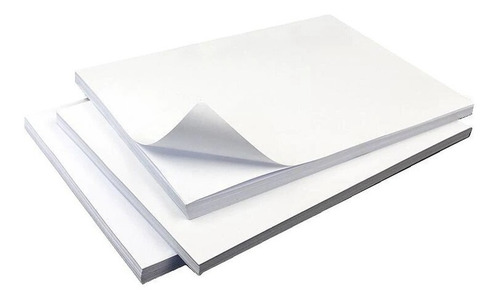 Imagen 2 de 5 de Papel Autoadhesivo Todo Tipo De Impresora Carta 50 Hojas