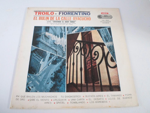 Troilo - Fiorentino - El Bulin De La Calle Ayacucho Vinilo