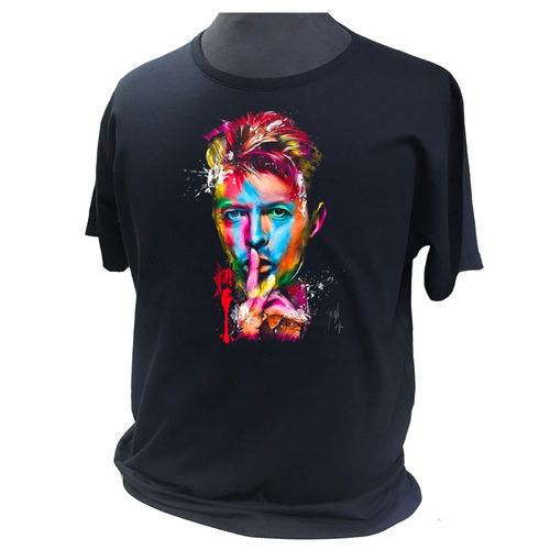 Remera Rock Pop David Bowie Splat