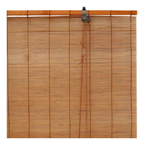 Persiana Enrollable 120x165 Cm Bambú Cedro
