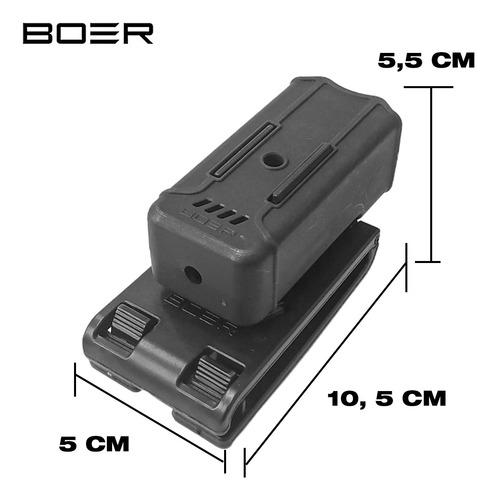 Funda Pistolera Boer Glock Porta Cargador Porta Esposas