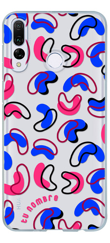 Funda Para Huawei Para Mujer Figuras Abstracto Con Nombre