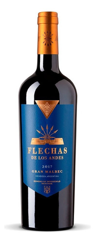 Vino Flechas De Los Andes Gran Malbec 750ml.