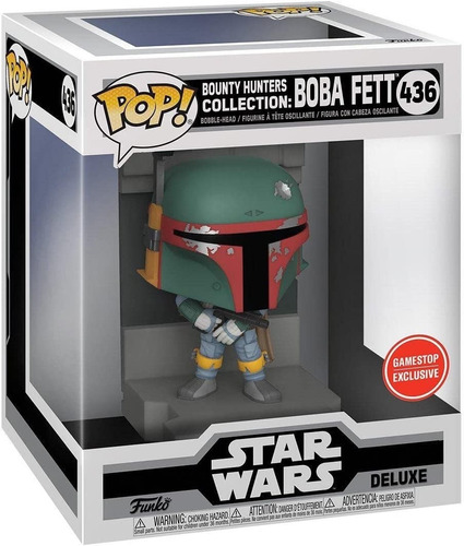 Funko Pop: Star Wars Bounty Hunter - Boba Fett Exclusivo