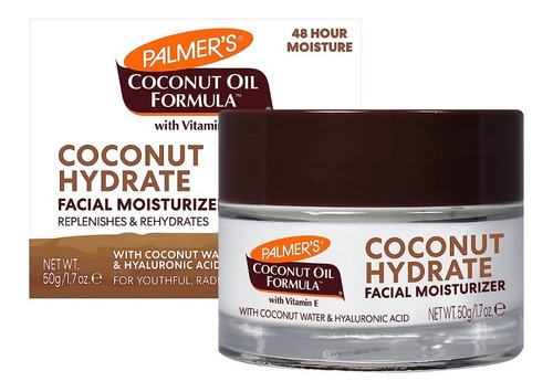 Hidratante Facial Con Agua Coco Y Ácido Hialuronico Palmer's Momento de aplicación Día/Noche Tipo de piel Todo tipo de piel