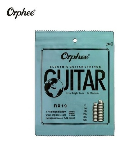 Encord 011 Jogo Cordas Guitar Orphee Rx19 