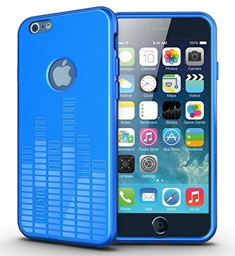 Funda Protectora Bumper Para iPhone 6 Smartphone Color Azul