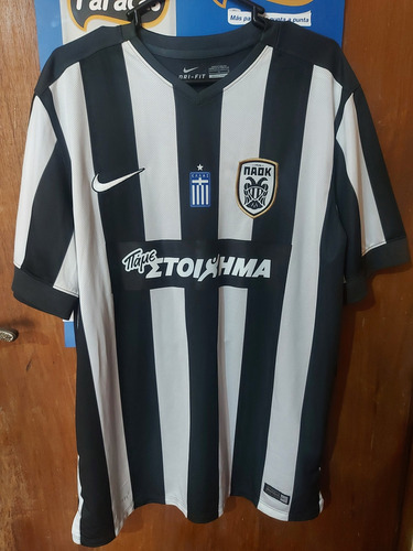 Camiseta Paok Salonica De Grecia 2015 Talla L