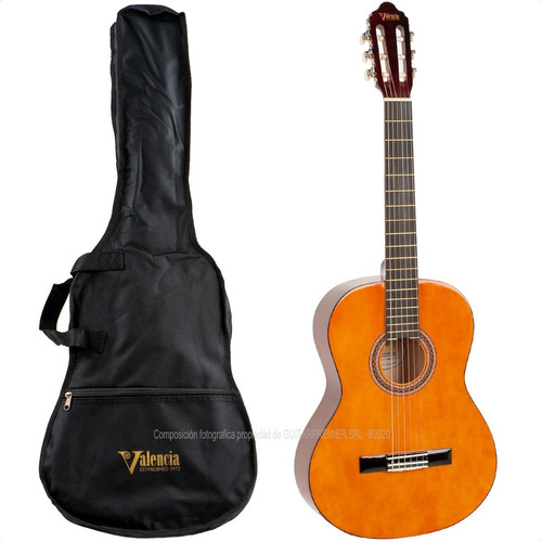 Imagen 10 de 10 de Guitarra Criolla Superior + Funda Reforzada Tensor Afinador