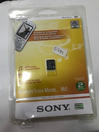 Imagem 2 de 2 de Cartão De Memoria Sony