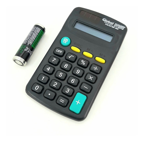 Calculadora Escolar 8 Digitos. + Pila, Oferta. Paso Del Rey®