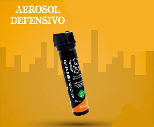 Gas Pimienta Lacrimógeno Defensa Personal Spray 135g