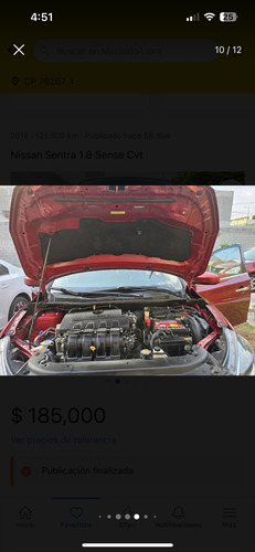 Nissan Sentra 1.8 Sense Cvt