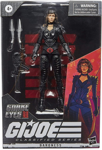 Hasbro G.i Joe Classified Series Baroness 19 Figura Nueva