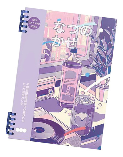 Cuaderno B5 Con Hojas Sueltas, 120 Páginas, Tinta Recargable