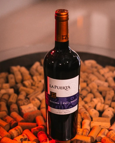 Vino Valle De La Puerta Petit Verdot Reserva 6 X 750cc